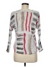 Nic + Zoe Silver Pullover Sweater Size M - photo 2