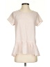 Pim + Larkin 100% Polyester Pink Short Sleeve Blouse Size S - photo 1