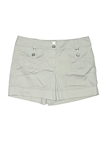 White House Black Market Khaki Shorts (view 1)