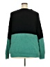 Shein Curve Color Block Green Pullover Sweater Size 2X - photo 2