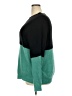 Shein Curve Color Block Green Pullover Sweater Size 2X - photo 5