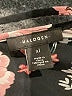 Halogen Floral Black Short Sleeve Blouse Size XL - photo 7