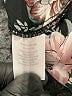 Halogen Floral Black Short Sleeve Blouse Size XL - photo 8