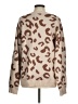 Cotton Bleu Animal Print Tan Pullover Sweater Size M - photo 2