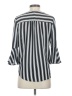 BCX Silver 3/4 Sleeve Blouse Size S - photo 2
