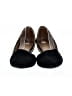 Naturalizer Solid Black Flats Size 8 - photo 2