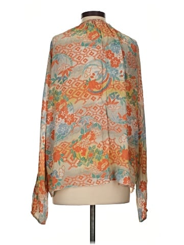Elizabeth and James Long Sleeve Blouse (view 1)