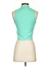 Love J Teal Sleeveless Top Size S - photo 2