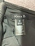 Alexa B Metallic Black Jumpsuit Size 8 - photo 4