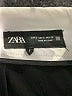 Zara 100% Elastane Color Block Black Casual Pants Size S - photo 7