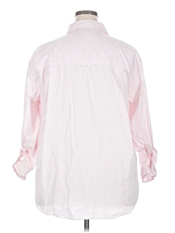Gloria Vanderbilt 3/4 Sleeve Button-Down Shirt (view 2)