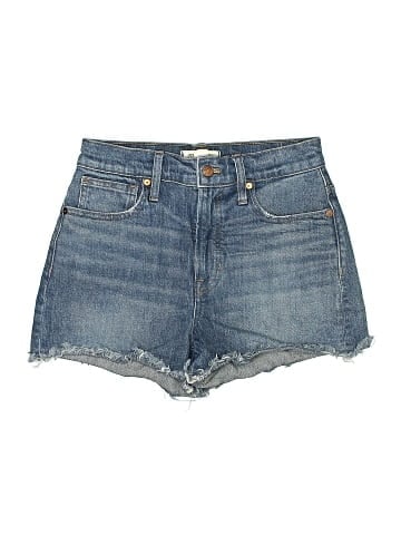 Madewell The Perfect Jean Short in Rayburn: Comfort Stretch Edition (view 1)