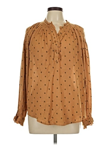 Democracy Long Sleeve Henley (view 1)