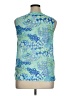 Talbots Blue Sleeveless Blouse Size 14 - photo 2