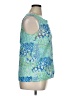 Talbots Blue Sleeveless Blouse Size 14 - photo 4