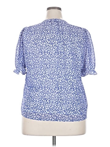 J.Crew Factory Store Short Sleeve Blouse (view 2)