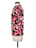 Halston Floral Pink Short Sleeve Blouse Size M - photo 5