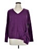 DG^2 by Diane Gilman Purple Long Sleeve Top Size 1X - photo 1