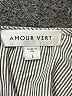 Amour Vert Gray 3/4 Sleeve Blouse Size L - photo 6
