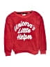 One Step Up 100% Polyester Red Sweatshirt Size 7 - 8 - photo 1