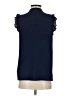 MICHAEL Michael Kors Blue Sleeveless Blouse Size S - photo 2