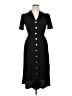 Few Moda 100% Polyester Black Short Sleeve Top Size 10 - photo 1