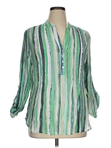 Zac & Rachel 3/4 Sleeve Blouse (view 1)
