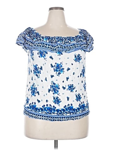 Unique Spectrum Sleeveless Blouse (view 1)