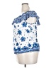 Unique Spectrum Blue Sleeveless Blouse Size 2X - photo 5