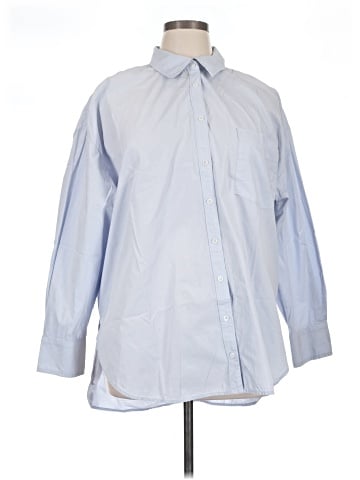 Maeve by Anthropologie Long Sleeve Button-Down Shirt (view 1)