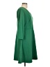 Merona Solid Green Casual Dress Size L - photo 4