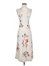 Audrey 3+1 100% Polyester Floral Gray Casual Dress Size S - photo 1