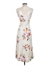 Audrey 3+1 100% Polyester Floral Gray Casual Dress Size S - photo 2