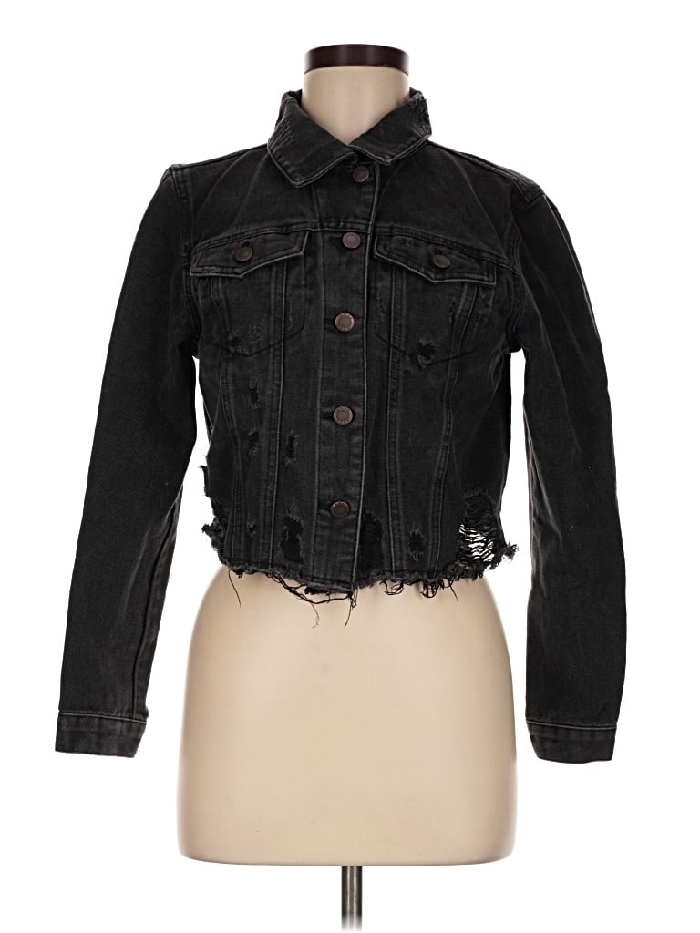 Pre-owned Bbj Los Angeles Denim Jacket In Black
