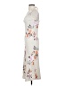 Audrey 3+1 100% Polyester Floral Gray Casual Dress Size S - photo 5