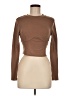 Shein Brown Long Sleeve Top Size M - photo 1
