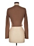 Shein Brown Long Sleeve Top Size M - photo 2