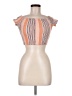 Illa Illa 100% Rayon Orange Short Sleeve Top Size M - photo 1