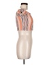 Illa Illa 100% Rayon Orange Short Sleeve Top Size M - photo 4
