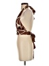Cotton Candy LA 100% Polyester Brown Sleeveless Blouse Size S - photo 5