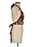 Cotton Candy LA 100% Polyester Brown Sleeveless Blouse Size S - photo 4
