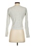 Essentials Silver Long Sleeve Top Size S - photo 2