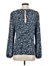BCBGeneration 100% Polyester Blue Long Sleeve Blouse Size S - photo 2