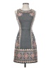 Maeve Paisley Gray Casual Dress Size 0 - photo 1