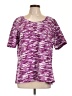 D&Co. Camo Purple Active T-Shirt Size L - photo 1