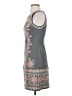 Maeve Paisley Gray Casual Dress Size 0 - photo 5