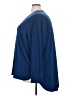 Universal Standard Blue 3/4 Sleeve Blouse Size 24 (XL) - photo 5