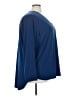 Universal Standard Blue 3/4 Sleeve Blouse Size 24 (XL) - photo 4