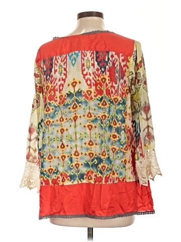 Johnny Was 3/4 Sleeve Blouse (view 2)