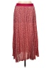 Assorted Brands 100% Polyester Red Pink Casual Skirt Size L - photo 1